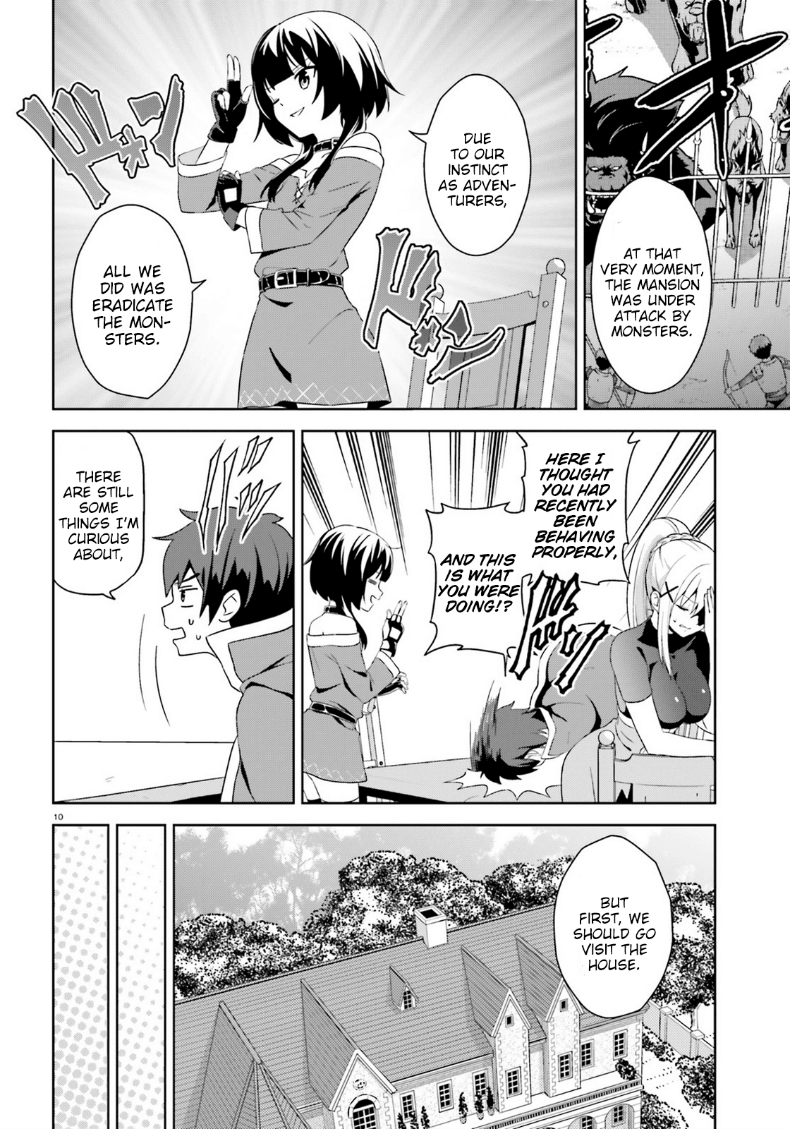 Zoku, Kono Subarashii Sekai ni Bakuen wo! Chapter 9 10